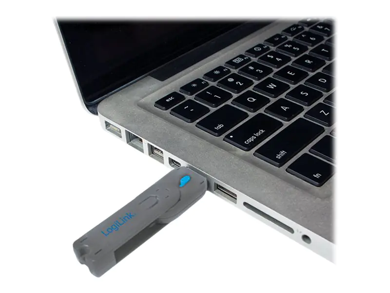 LogiLink USB-Portblocker - Blau