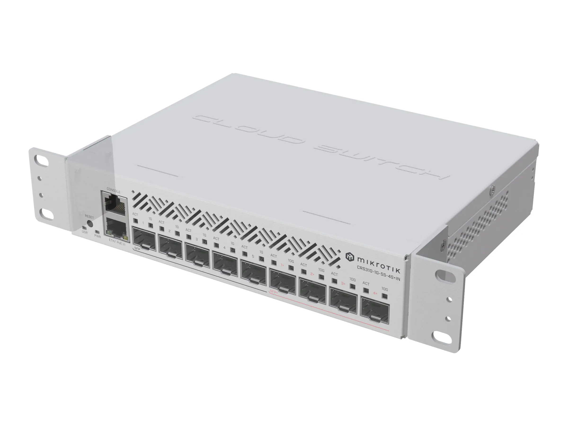 MikroTik RMK-2/10 - Rackmontagesatz - 1U - 25.4cm/48.3cm (10"/19")
