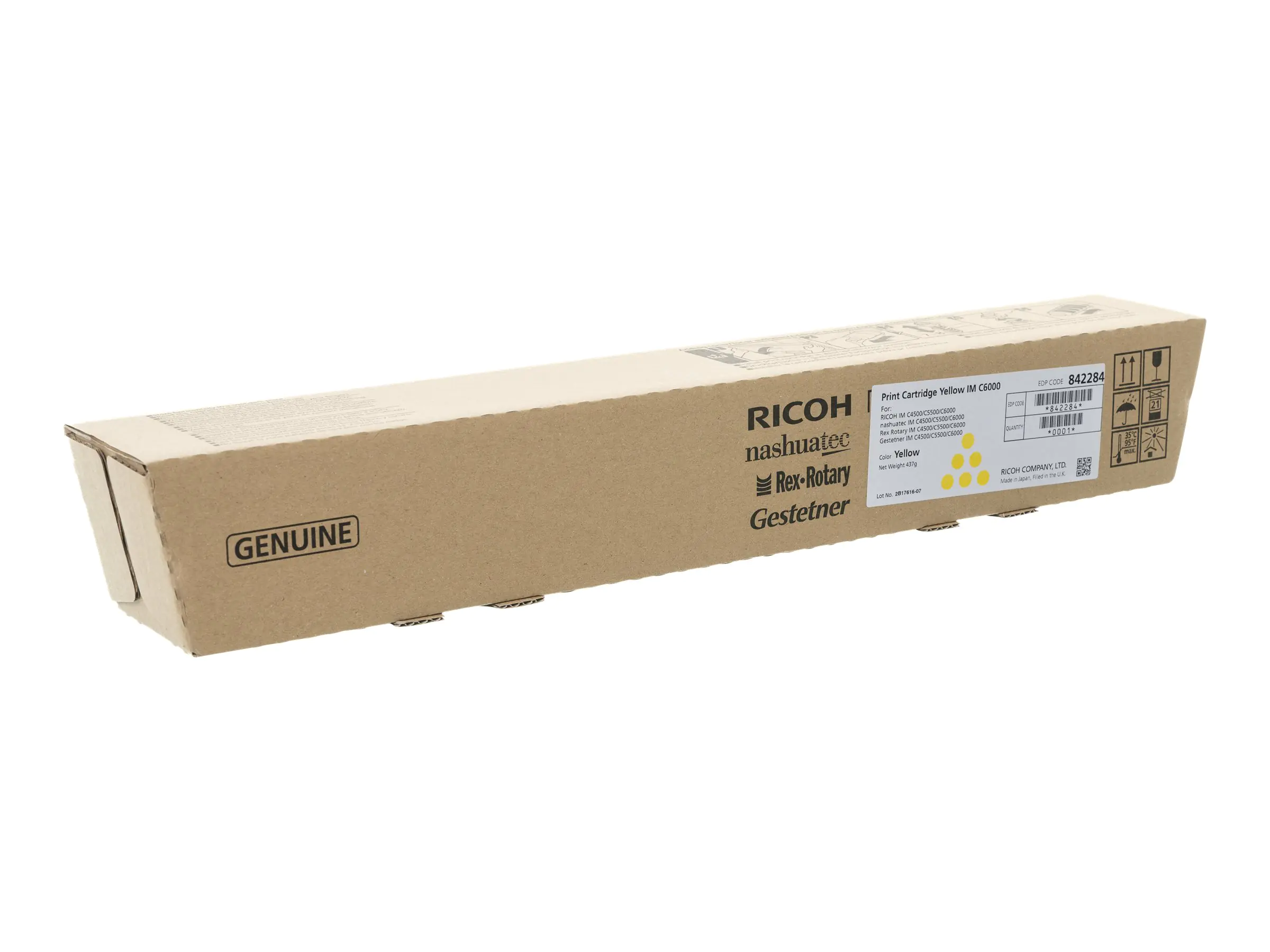 Ricoh Gelb - original - Tonerpatrone - für 842284