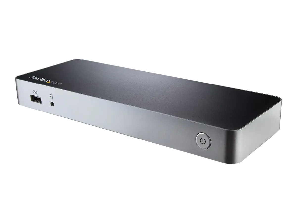 StarTech USB C Dockingstation für Zwei Monitore mit 60 W Power Delivery für Windows Laptops - USB C auf HDMI / DVI Dock - USB-C 3.1 Gen 1 Dock mit Laden - Thunderbolt 3 Kompatibel (MST30C2HHPDU) - Dockingstation - USB-C / Thunderbolt 3 - 2 x HDMI - 1GbE -