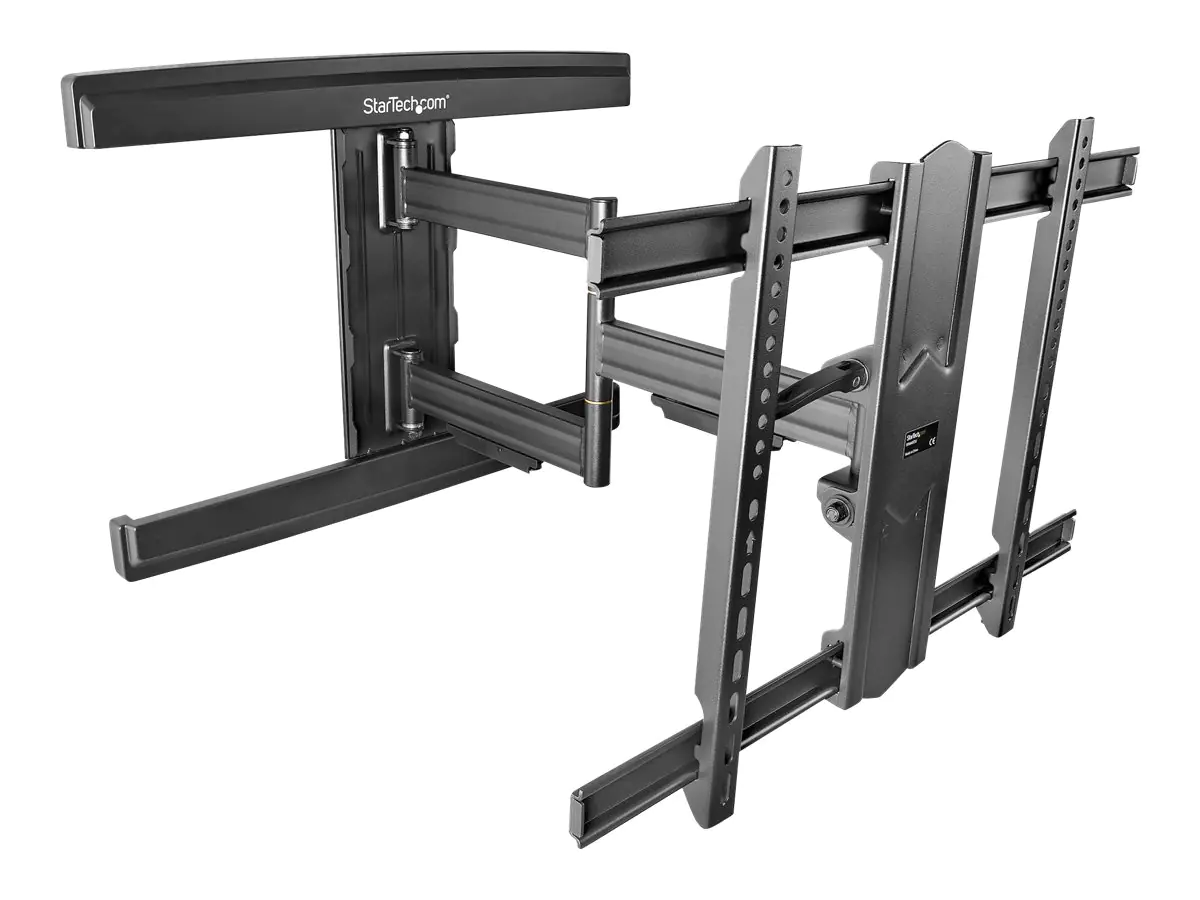 StarTech TV Wall Mount for up to 80 inch (110lb) VESA Mount Displays, Low Profile Full Motion Universal TV Wall Mount Bracket, Heavy Duty Adjustable Tilt/Swivel Articulating Arm - Cable Management - Klammer - vollbeweglicher einstellbarer Arm - für T