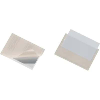 DURABLE Selbstklebetasche Pocketfix 829319 57x90mm sk tr 100 St./Pack. DURABLE Selbstklebetasche Pocketfix 829319 57x90mm sk tr 100 St./Pack.