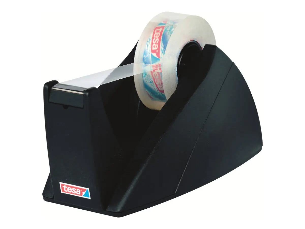 Tesa Easy Cut - Abroller - Schreibtisch - Schwarz 57421-00001-00