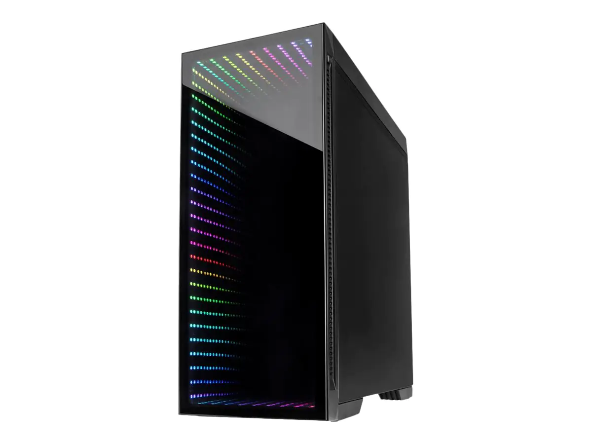 Inter-Tech X-908 Infini2 - Tower - E-ATX - Seitenteil mit Fenster (gehärtetes Glas) - keine Spannungsversorgung - USB/Audio Inter-Tech X-908 Infini2 - Tower - E-ATX - Seitenteil mit Fenster (gehärtetes Glas) - keine Spannungsversorgung - USB/Audio