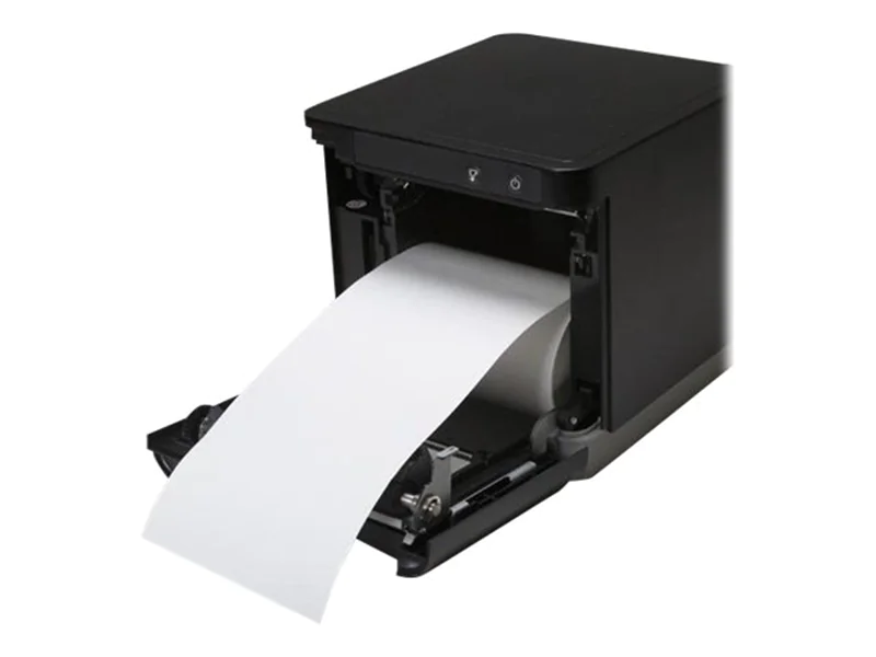 Star mC-Print3 MCP30 BK E+U - Belegdrucker - Thermodirekt - 8 cm Rolle - 203 dpi - bis zu 250 mm/Sek. - USB, LAN - Cutter - Schwarz