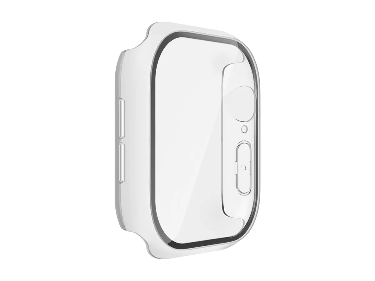 Belkin SCREENFORCE TemperedCurve - Stoßstange für Smartwatch - 2-in-1, 46 mm - gehärtetes Glas (9H)