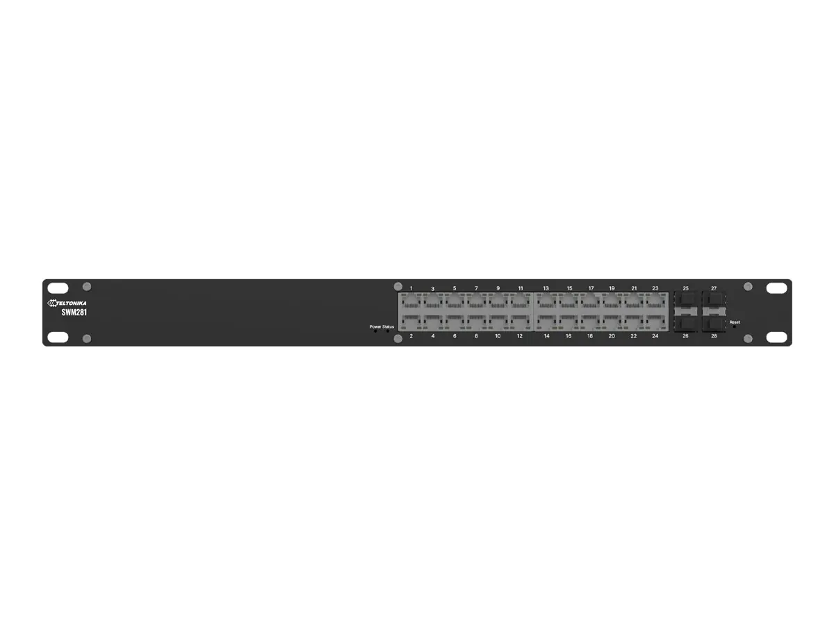 Teltonika SWM281 - Switch - L2+ - managed - 24 SWM281000201