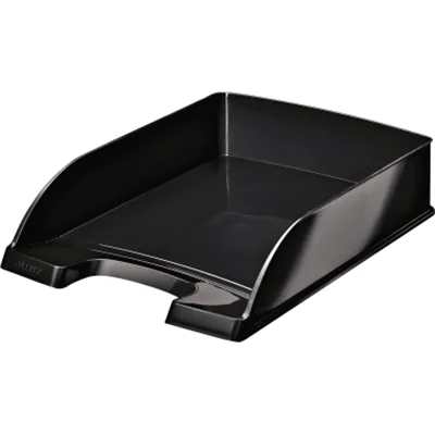Leitz Briefablage WOW DIN A4 Polystyrol Farbe: schwarz