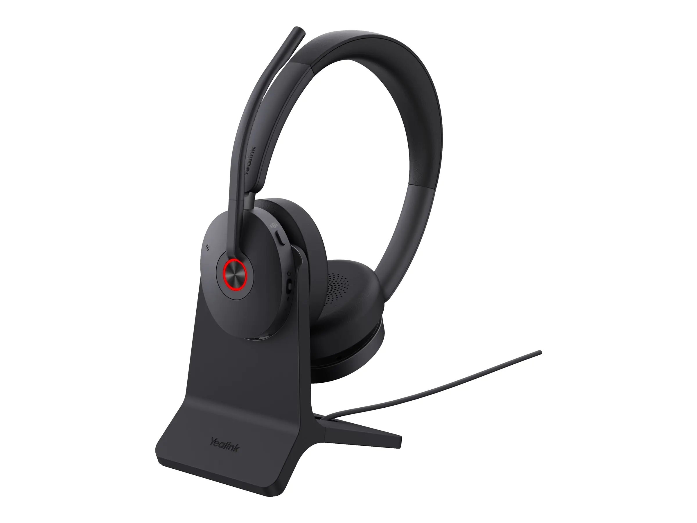 Yealink Bluetooth Headset - BH74 with Stand Teams USB-C/A - Headset - Rausch-Unterdrückung