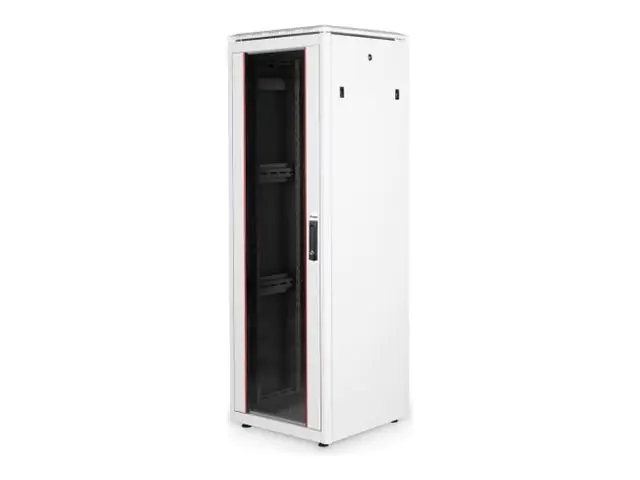Equip Dynamic Flex Line - Schrank Netzwerkschrank - 600x600 mm, mit Glastür, abnehmbare und