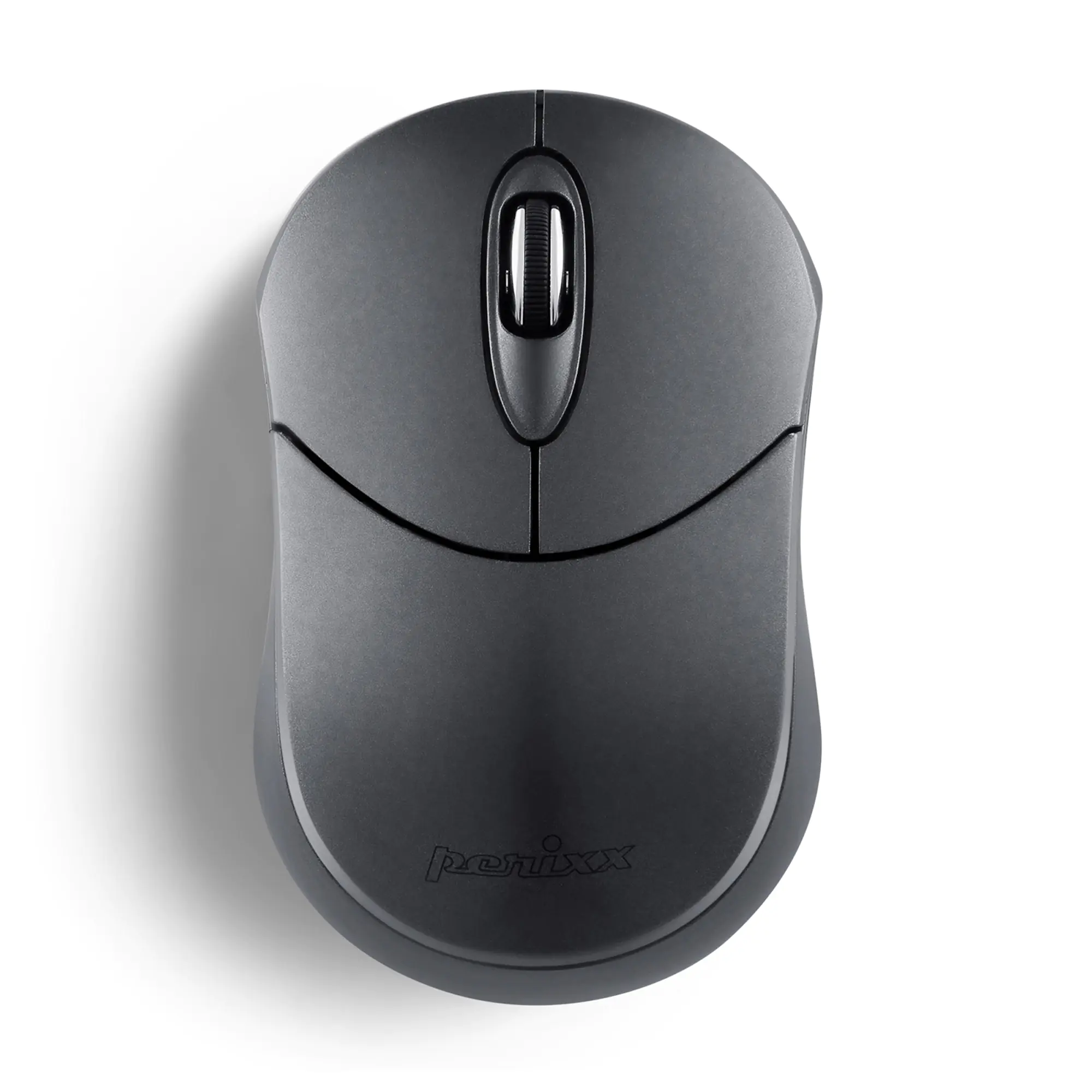 Perixx PERIMICE-802IN, Beidhändig, Optisch, RF Wireless + Bluetooth, 1000 DPI, Schwarz