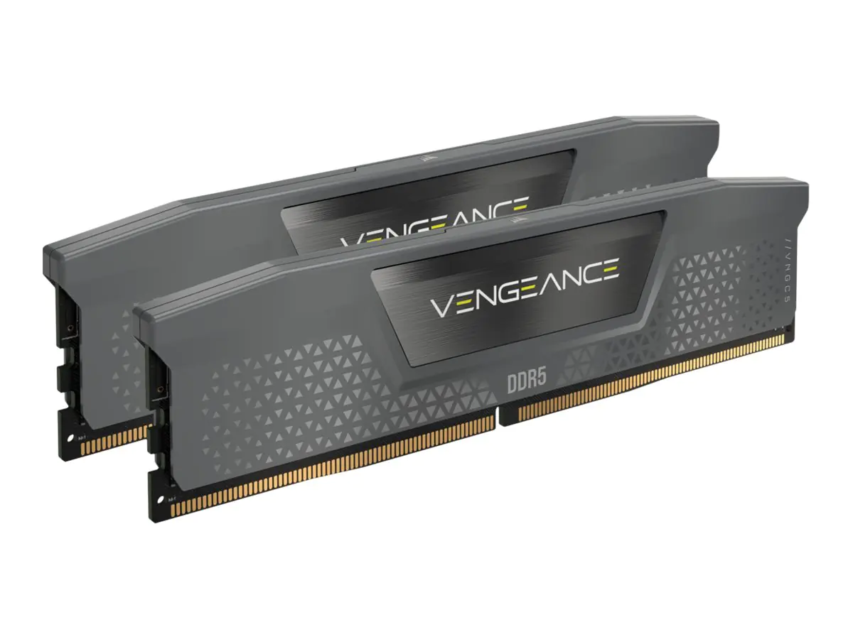 CORSAIR Vengeance - DDR5 - Kit - 64 GB: 2 x 32 GB - DIMM 288-PIN - 5200 MHz / PC5-41600 - CL40 - 1.25 V - Cool Gray