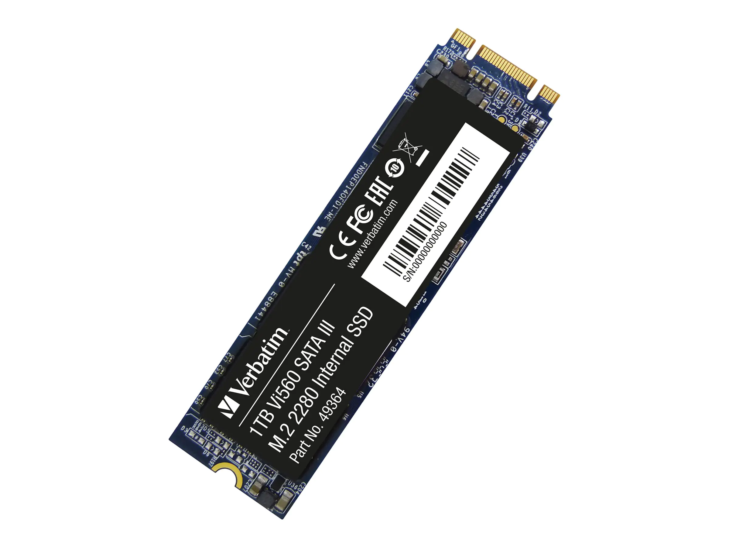 Verbatim Vi560 S3 - SSD - 1 TB - intern - M.2 49364