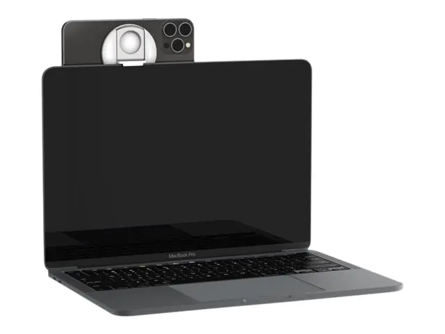 Belkin - Magnetbefestigung für Handy - MagSafe-kompatibel, für Mac Notebooks - weiß - für Apple iPhone 12, 13, 14