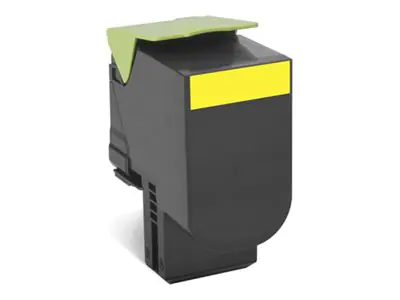 Lexmark 702XY - Besonders hohe Ergiebigkeit - Gelb - Original - Tonerpatrone LCCP, LRP - für Lexmark CS510de, CS510dte