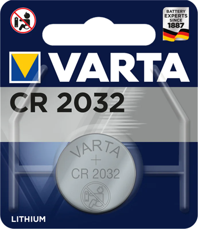 Varta Knopfbatterie Electronics CR2032 230 mAh 1er Blister 06032 101 401