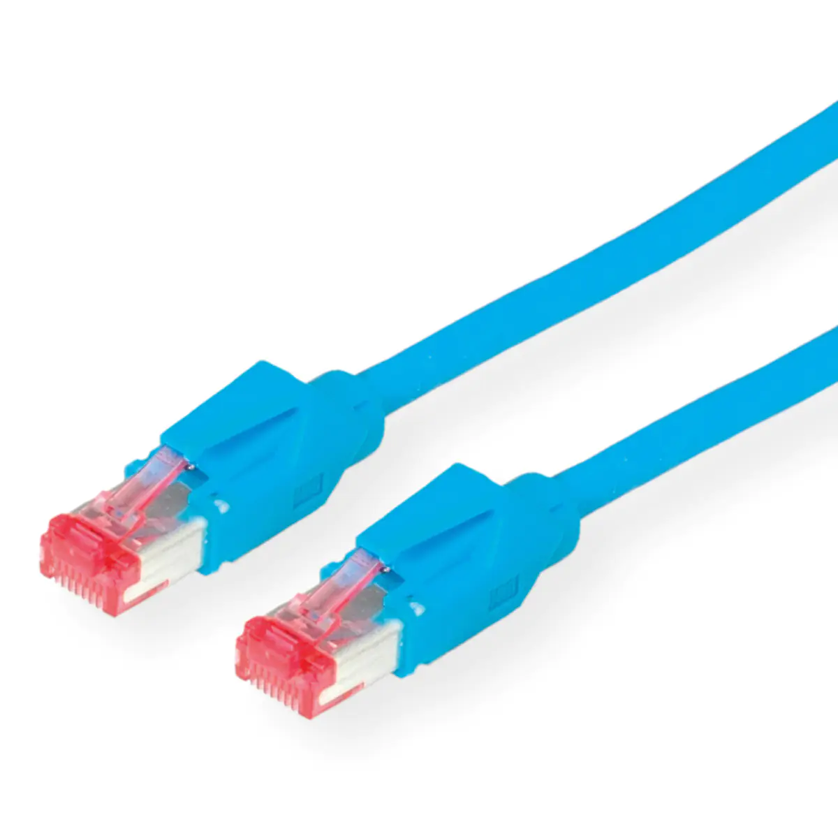 Dätwyler - Patch-Kabel - RJ-45 (M) zu RJ-45 (M) - 2 m - SSTP-Kabel - CAT 6 - halogenfrei - Blau