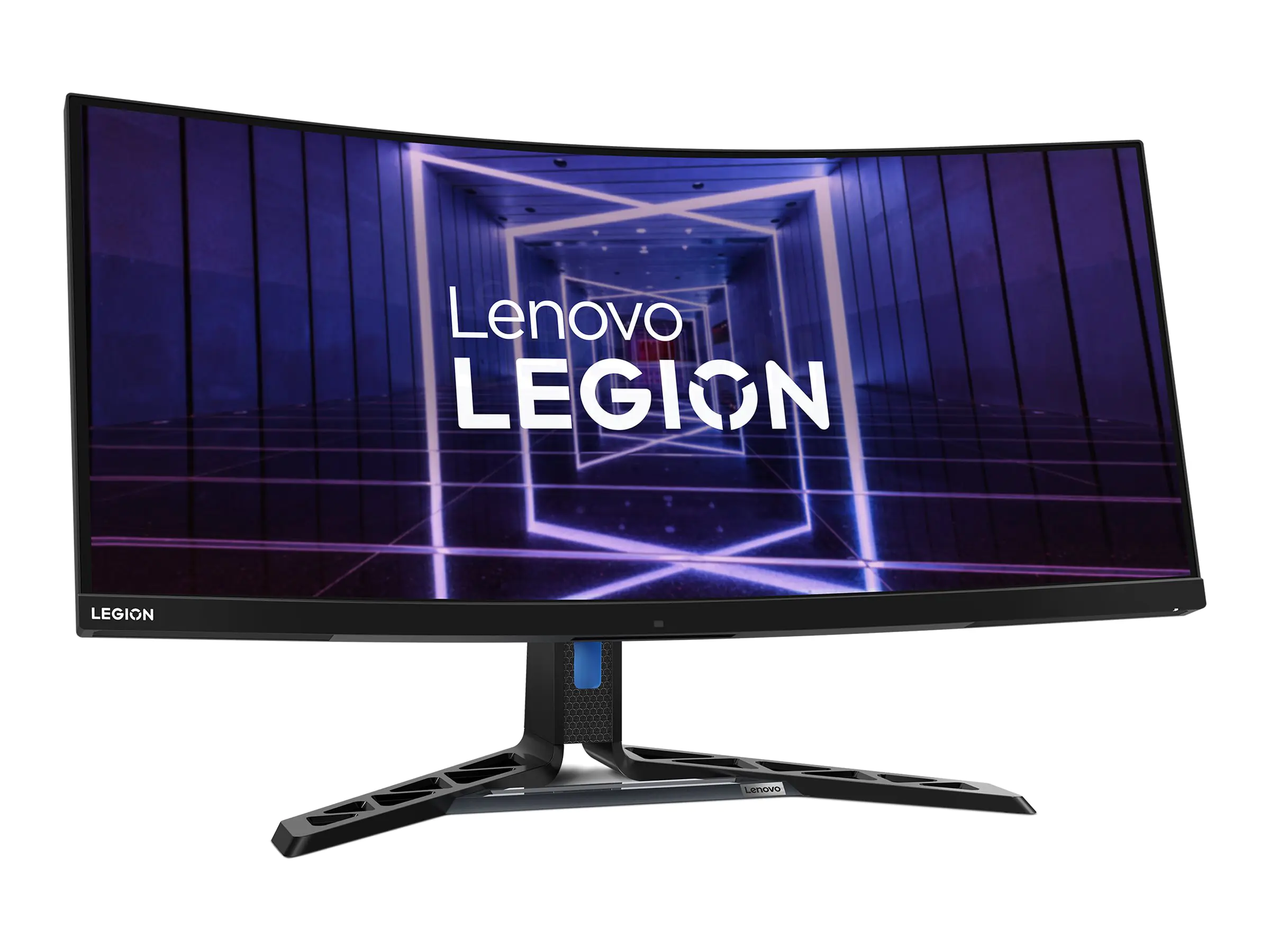 Lenovo Legion Y34wz-30 - LED-Monitor - gebogen - 86.4 cm (34") - 3440 x 1440 UWQHD @ 165 Hz - VA - 1200 cd/m² - 3000:1 - DisplayHDR 1000 - 1 ms - 2xHDMI, DisplayPort, USB-C - Lautsprecher - Raven Black