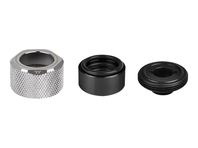 Thermaltake Pacific C-PRO G1/4 PETG Tube - Kompressions-Montageteile für Flüssigkeitskühlsystem - Chrom