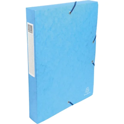 Exacompta Archivbox Exabox 50406E DIN A4 40mm Manilakarton türkis Exacompta Archivbox Exabox 50406E DIN A4 40mm Manilakarton türkis