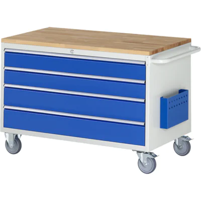 RAU Werkstattwagen 7000 1.145 x 795 x 650 mm (B x H x T) 4 Schubladen