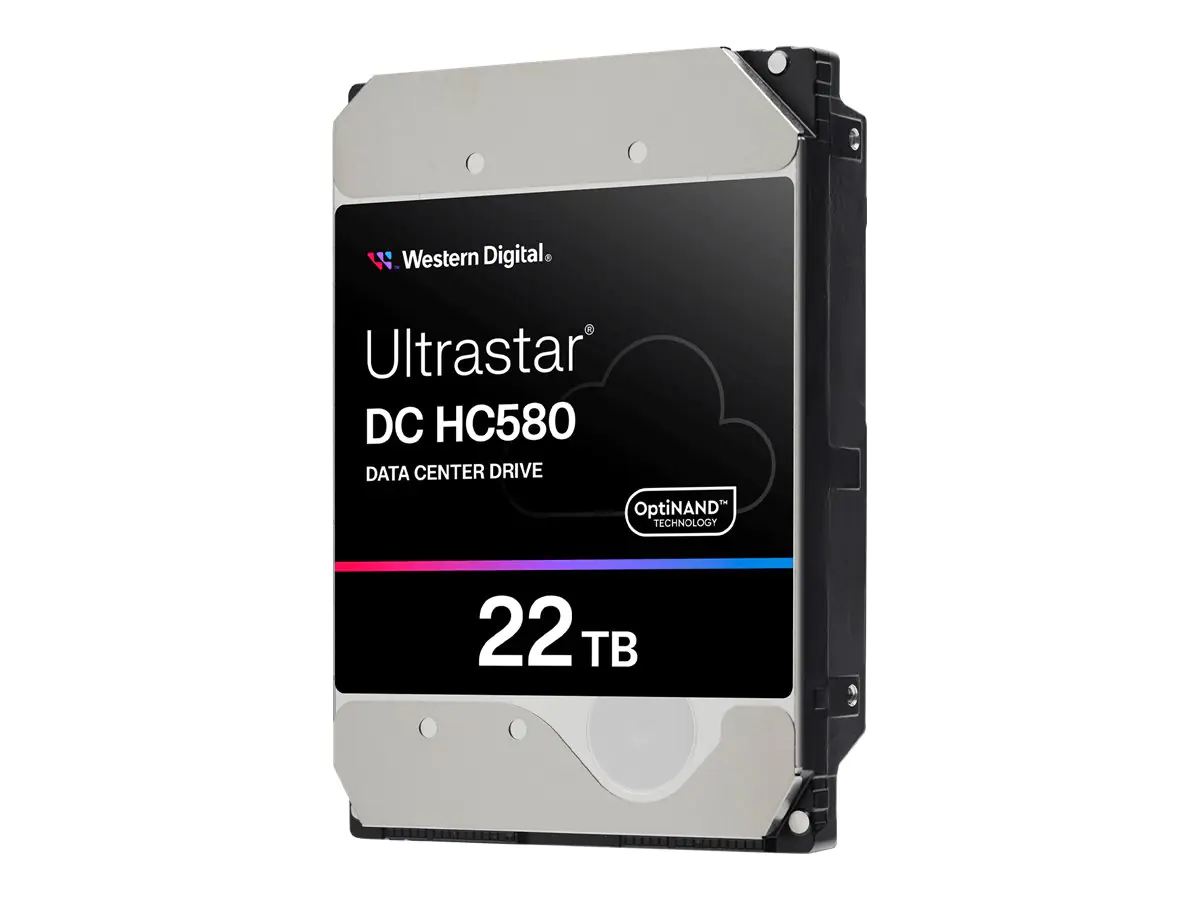 WD Ultrastar DC HC580 WUH722422ALE6L4 - Festplatte - 22 TB - intern - 3.5" (8.9 cm) 0F62785