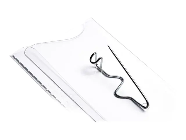 DURABLE Namensschild 800819 40x75mm Kunststoff tr 100 St./Pack.