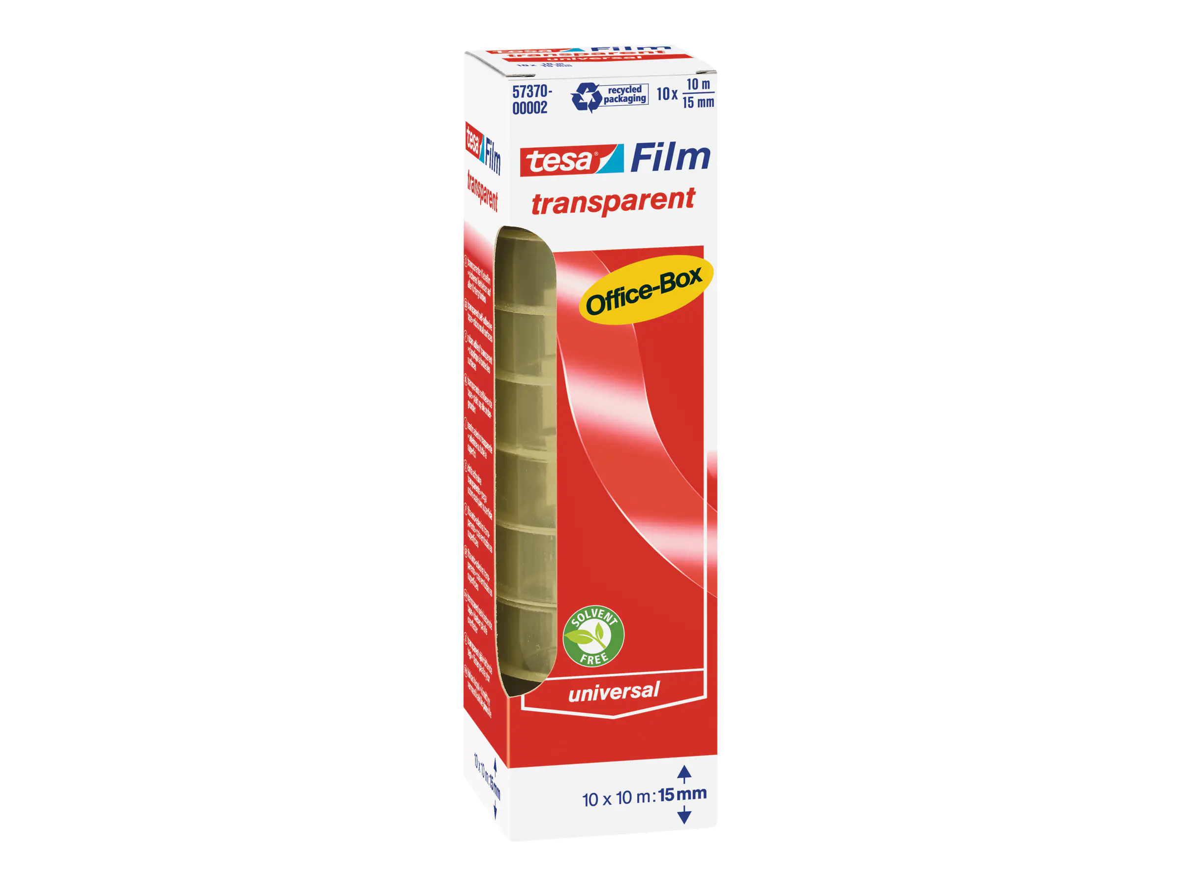 tesa Klebefilm tesafilm 57370-00002 15mmx10m tr 10 St./Pack.