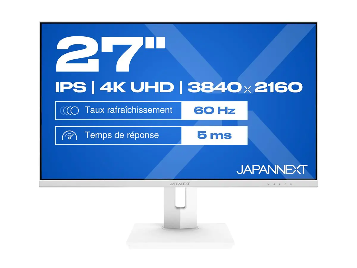 JAPANNEXT JN-IPS270UHD60F-C65W-HSP-W HDMI/DP UHD - Flachbildschirm (TFT/LCD)