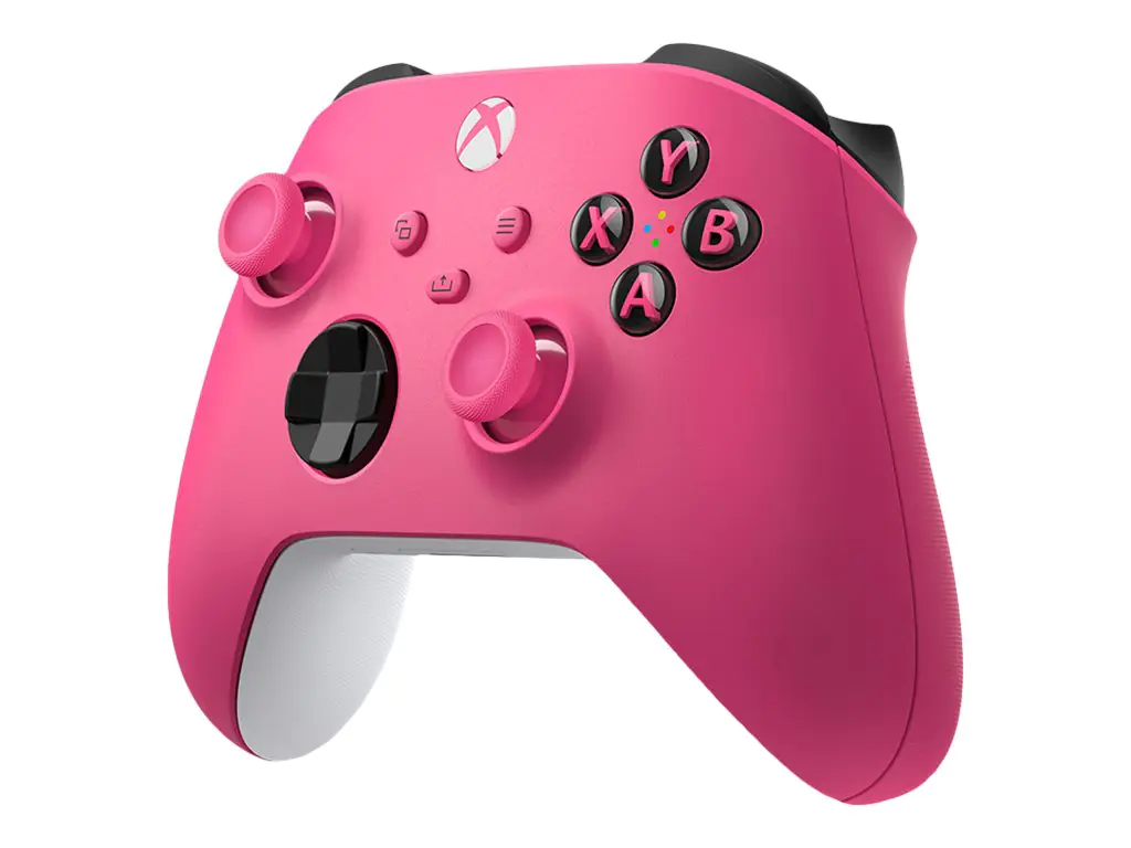 Microsoft Xbox Wireless Controller - Game Pad - kabellos - Bluetooth - Deep Pink - für Microsoft Xbox Series X, Microsoft Xbox Series S, PC, Android, iOS, Microsoft Xbox One