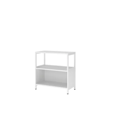 Hammerbacher Regal FlexWall 800 x 828 x 400 mm (B x H x T) 28kg Holz weiß