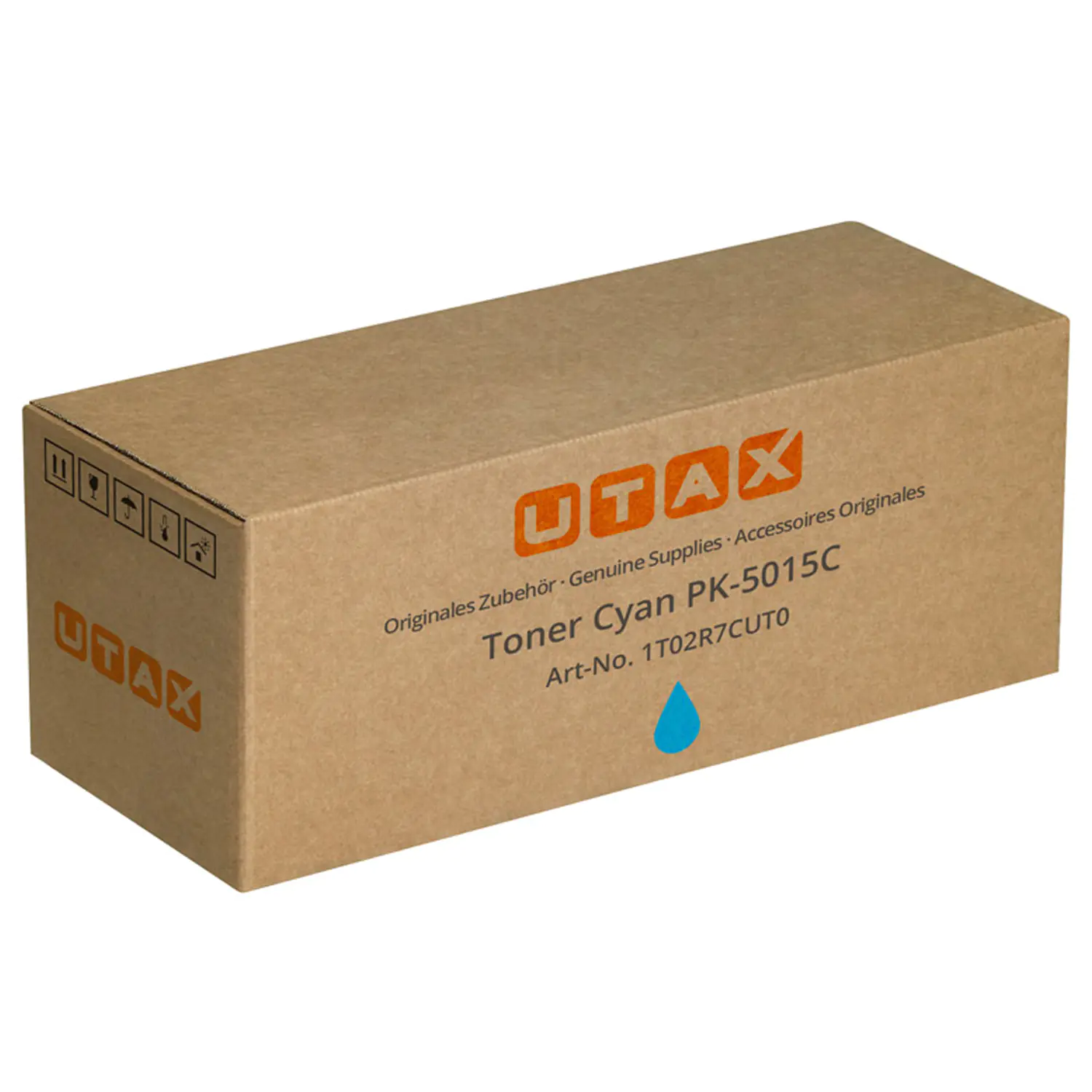 Utax Toner 1T02R7CUT0 PK-5015C Cyan 3.000 Seiten 1 Stück Utax Toner 1T02R7CUT0 PK-5015C Cyan 3.000 Seiten 1 Stück