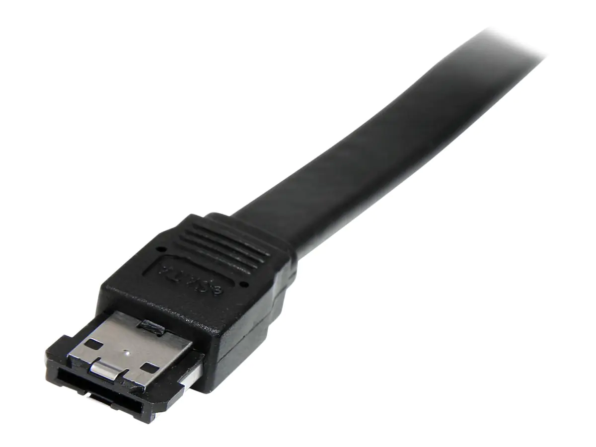 StarTech 1,8m geschirmtes eSATA Kabel - St/St - externes SATA Kabel - eSATA Kabel 180cm - eSATA-Kabel - Serial ATA 150 - eSATA (M)