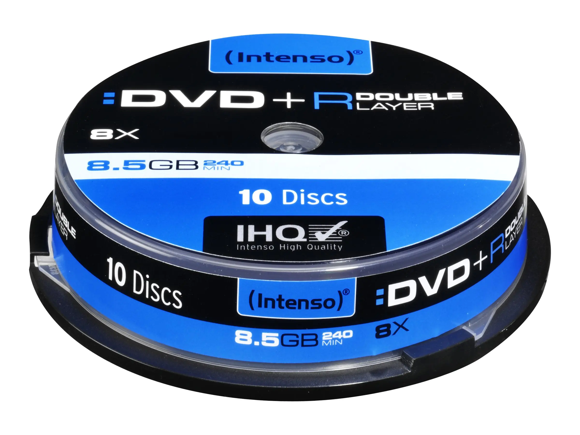 Intenso 10 x DVD+R DL - 8.5 GB (240 Min.) 8x 4381142
