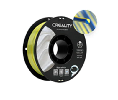 Creality Filament PLA Silk Gold/Silber 1.75 mm 1 kg Creality Filament PLA Silk Gold/Silber 1.75 mm 1 kg