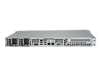 Supermicro SuperServer 5019P-MTR - Server - Rack-Montage - 1U - 1-Weg - keine CPU - RAM 0 GB - SATA - Hot-Swap 8.9 cm (3.5") Schacht/Schächte - kein HDD - AST2500 - GigE, 10 GigE - kein Betriebssystem - Monitor: keiner