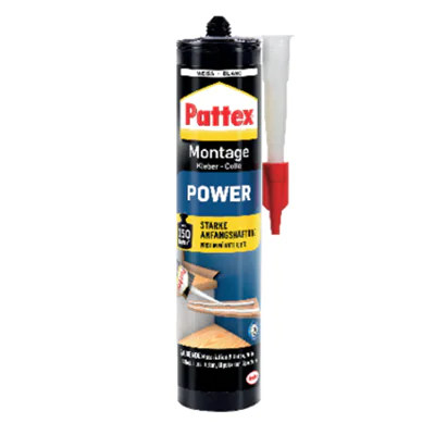 Haftkleber Montage Power Innenbereich, Außenbereich stark haftend ohne Lösungsmittel 370g Haftkleber Montage Power Innenbereich, Außenbereich stark haftend ohne Lösungsmittel 370g