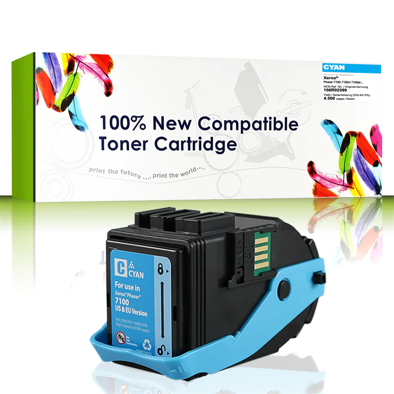 CartridgeWeb Toner kompatibel zu Xerox 106R02599 cyan 4.500 Seiten 1 Stück