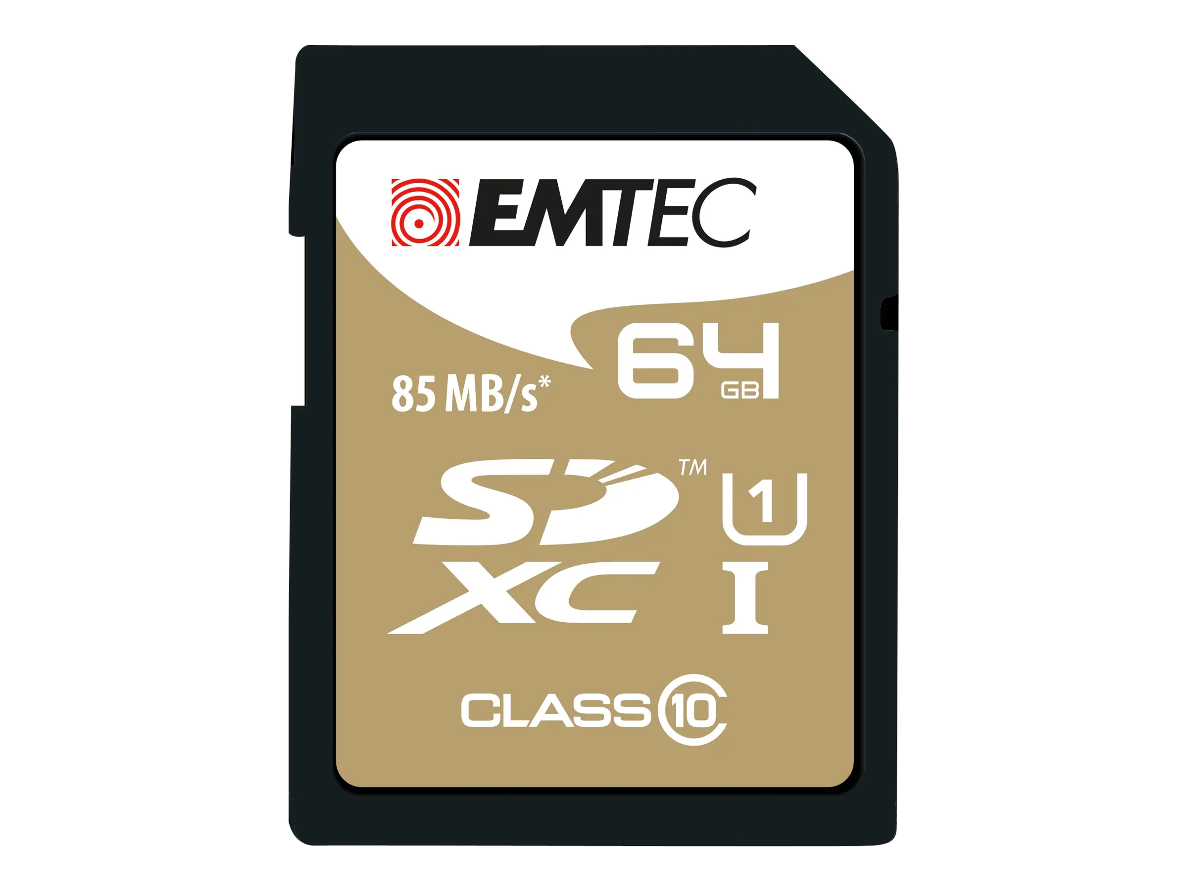 EMTEC Gold+ - Flash-Speicherkarte - 64 GB - Class