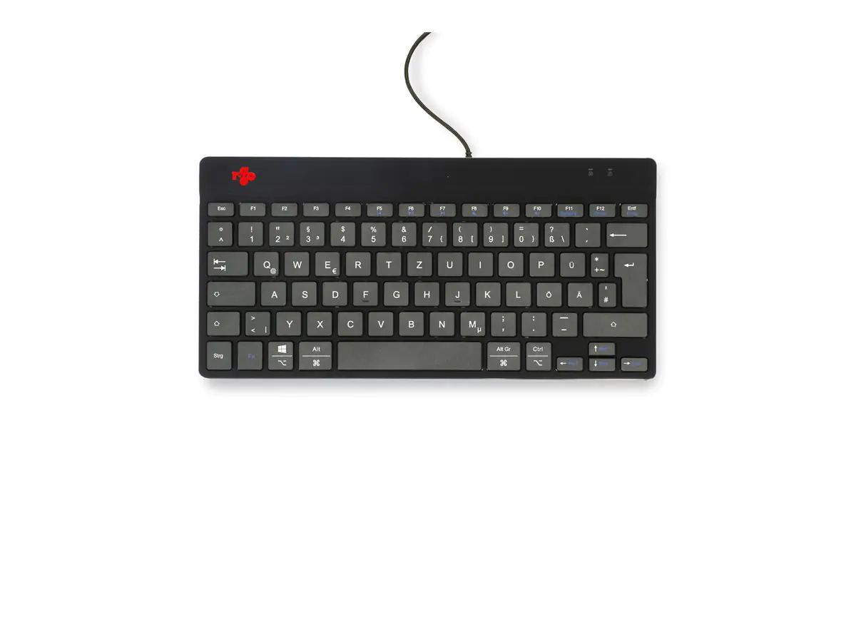 Neato R-Go Ergonomische Tastatur Compact break - Tastatur RGOCODEWDBL