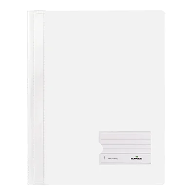 DURABLE Schnellhefter DURALUX 268002 DIN A4 Hartfolie weiß DURABLE Schnellhefter DURALUX 268002 DIN A4 Hartfolie weiß