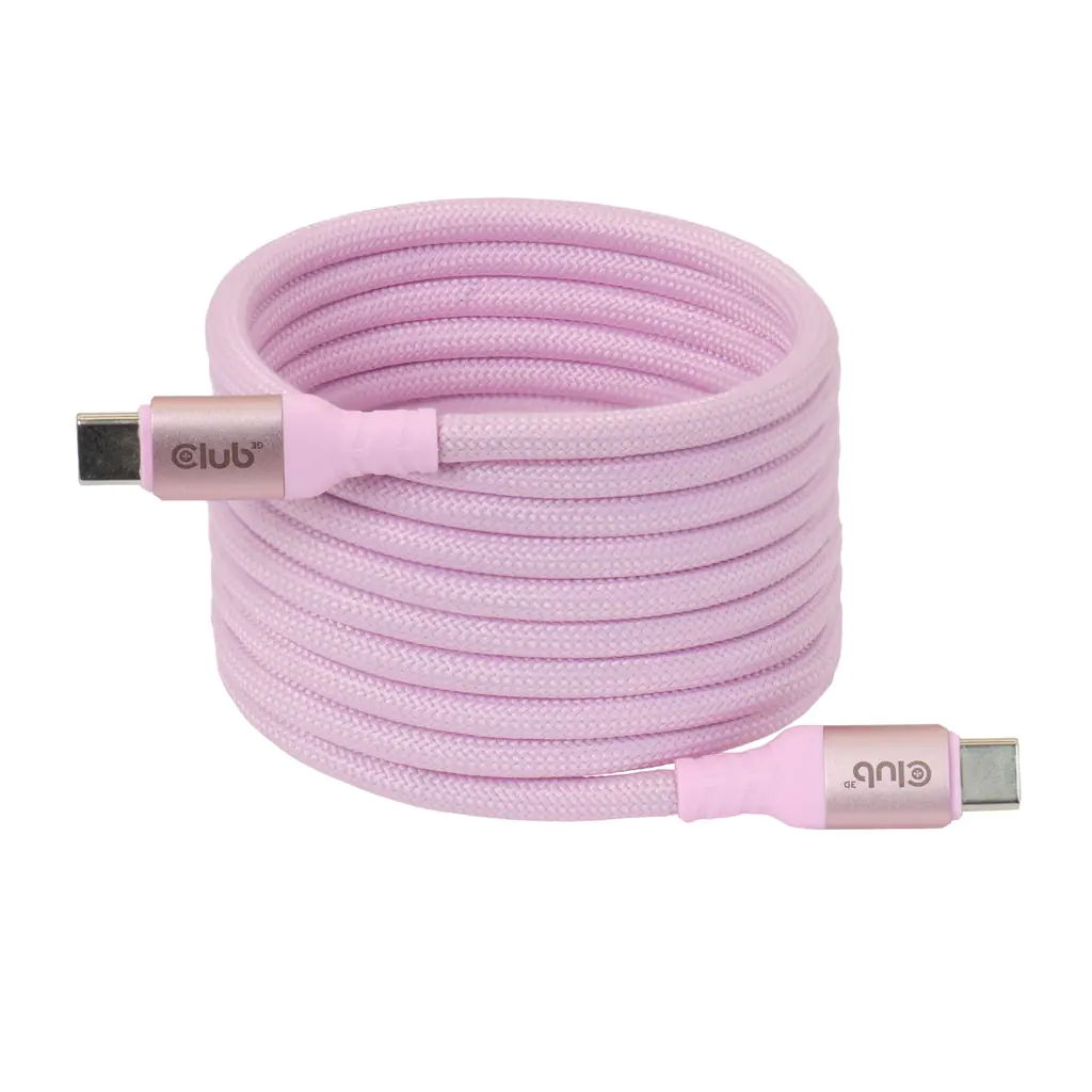 Club 3D Lifestyle USB-C Magnetisches Kabel 240W - Kabel - Digital/Daten