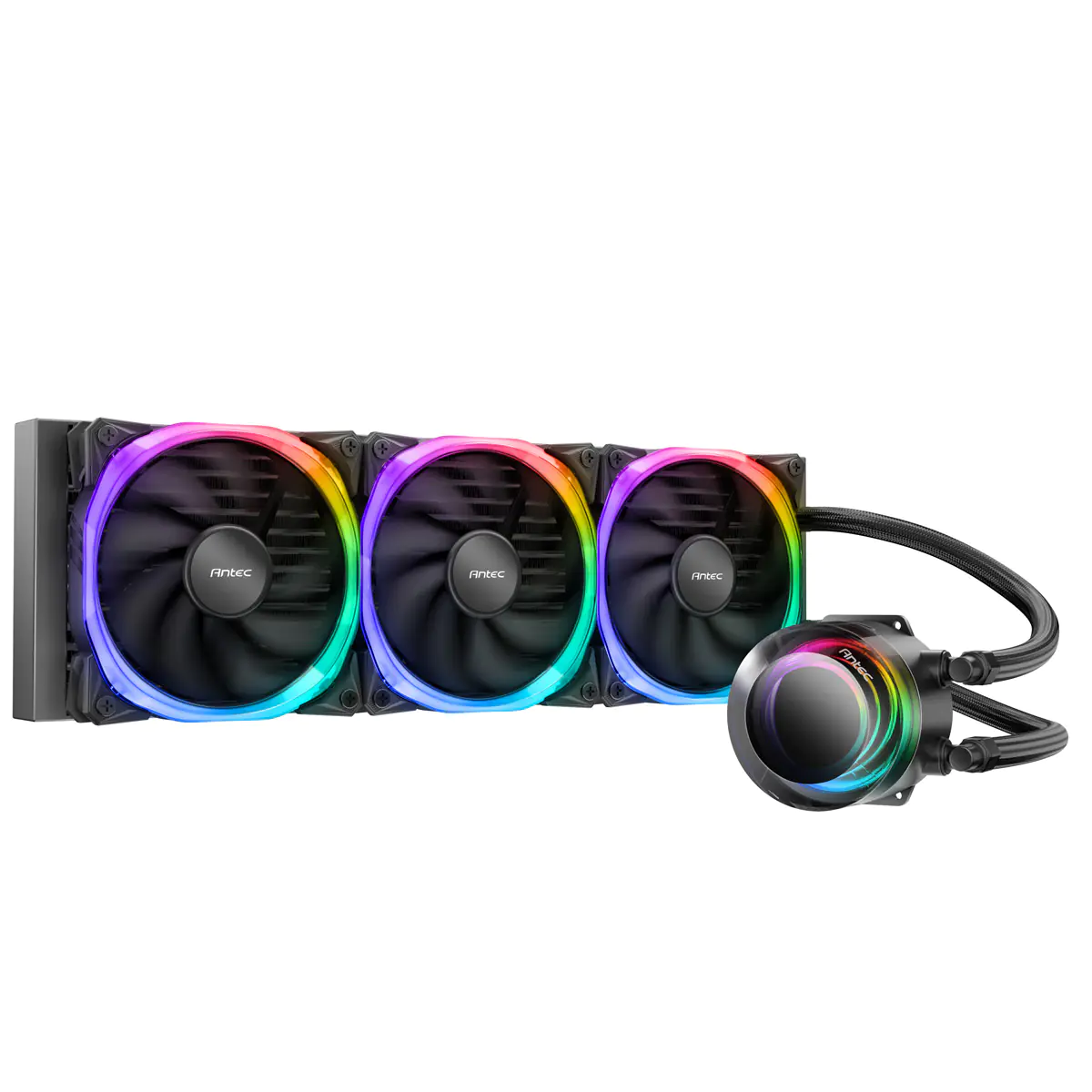 Antec VORTEX 360 ARGB - All-in-One-Flüssigkeitskühler - 57,93 cfm - Schwar