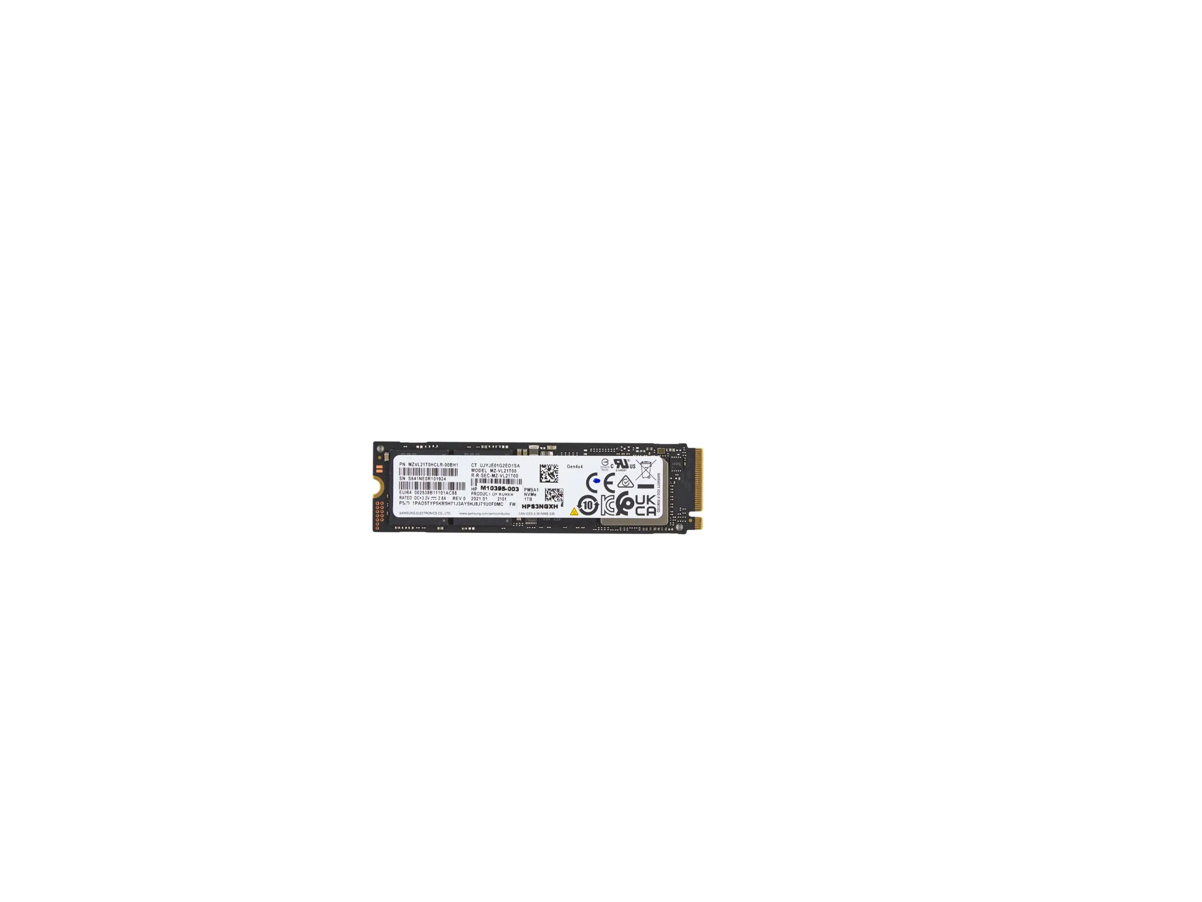 HP SSD - 2 TB - intern - M.2 2280 - PCIe 4.0 x4 (NVMe) AL0N0AA