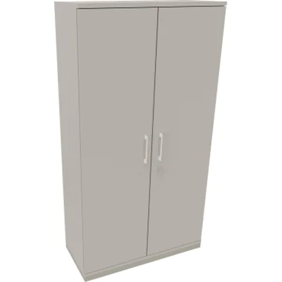 Flügeltürenschrank 5OH B1000xT442xH1869 ws/Lichtgrau Flügeltürenschrank 5OH B1000xT442xH1869 ws/Lichtgrau