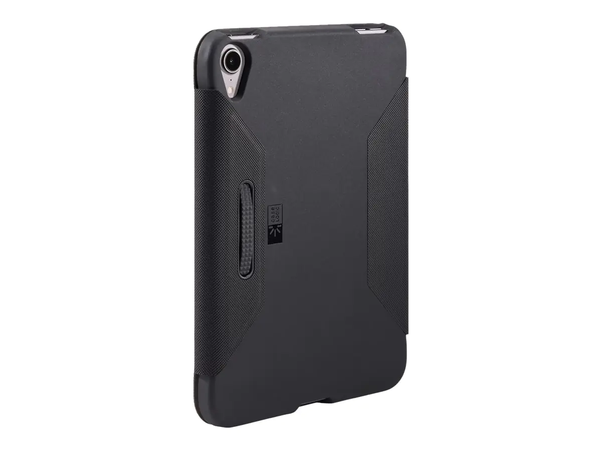 Case Logic SnapView - Flip-Hülle für Tablet - Polycarbonat - Schwarz - für Apple iPad mini (6. Generation) 3204872