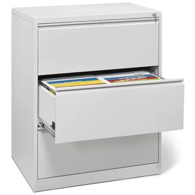 Hängeregistraturschrank BASE LINE 840 x 1.020 x 620 mm (B x H x T) Stahl, pulverbeschichtet lichtgrau