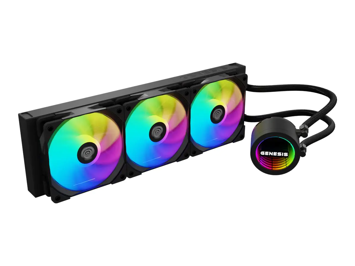 natec AiO CPU Wasserkühlung Hydria 360 schwarz ARGB