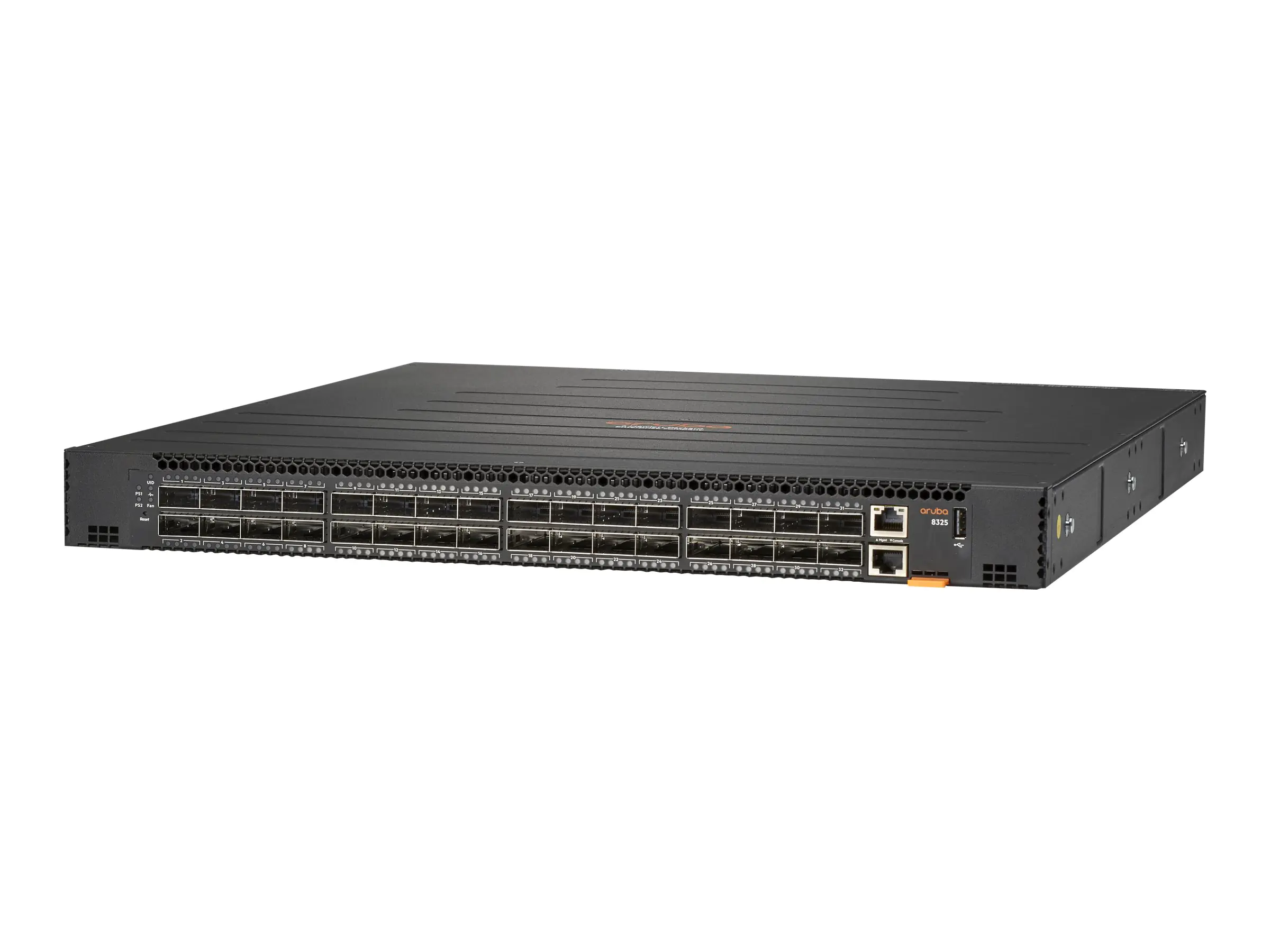 HPE Aruba 8325-32C - Switch - L3 - managed - 32 x 100 Gigabit QSFP28 / 40 Gigabit QSFP+ JL627A