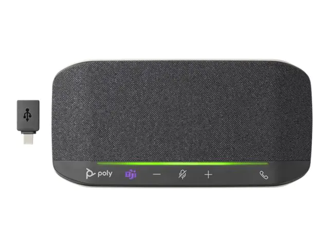Poly Sync 10 - Smarte Freisprecheinrichtung - kabelgebunden - USB-A, USB-C - Zertifiziert für Microsoft Teams, Zoom Certified